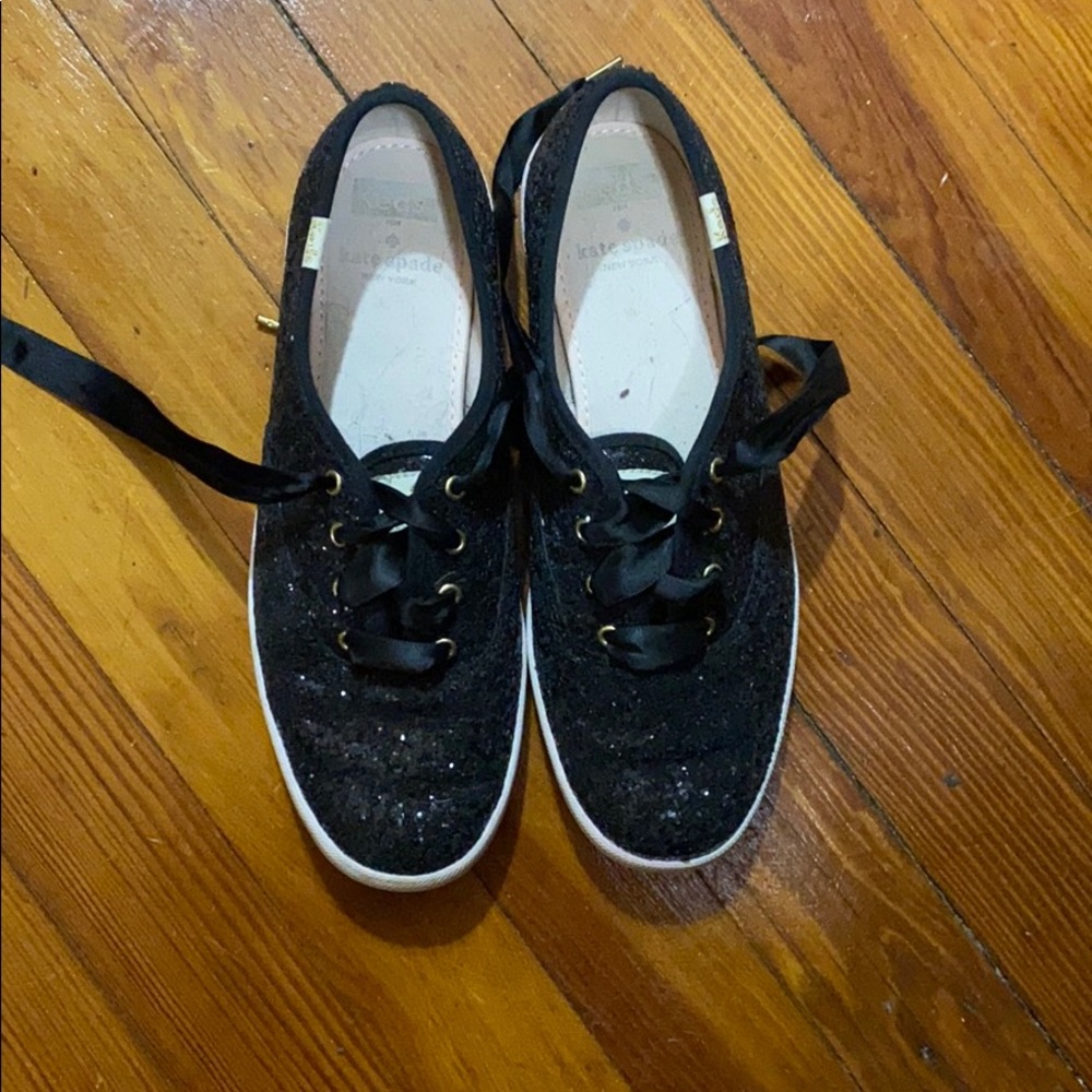 Kate Spade x Keds sparkly sneakers